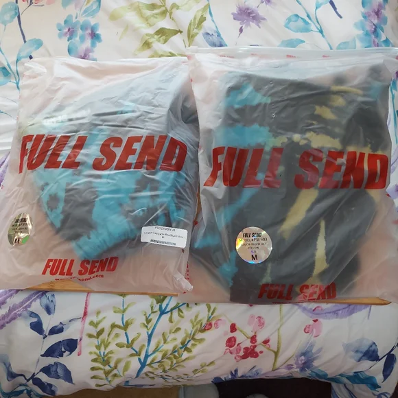 Full Send Nelk Boys Tie Dye Sweatpants - Picture 3 of 3